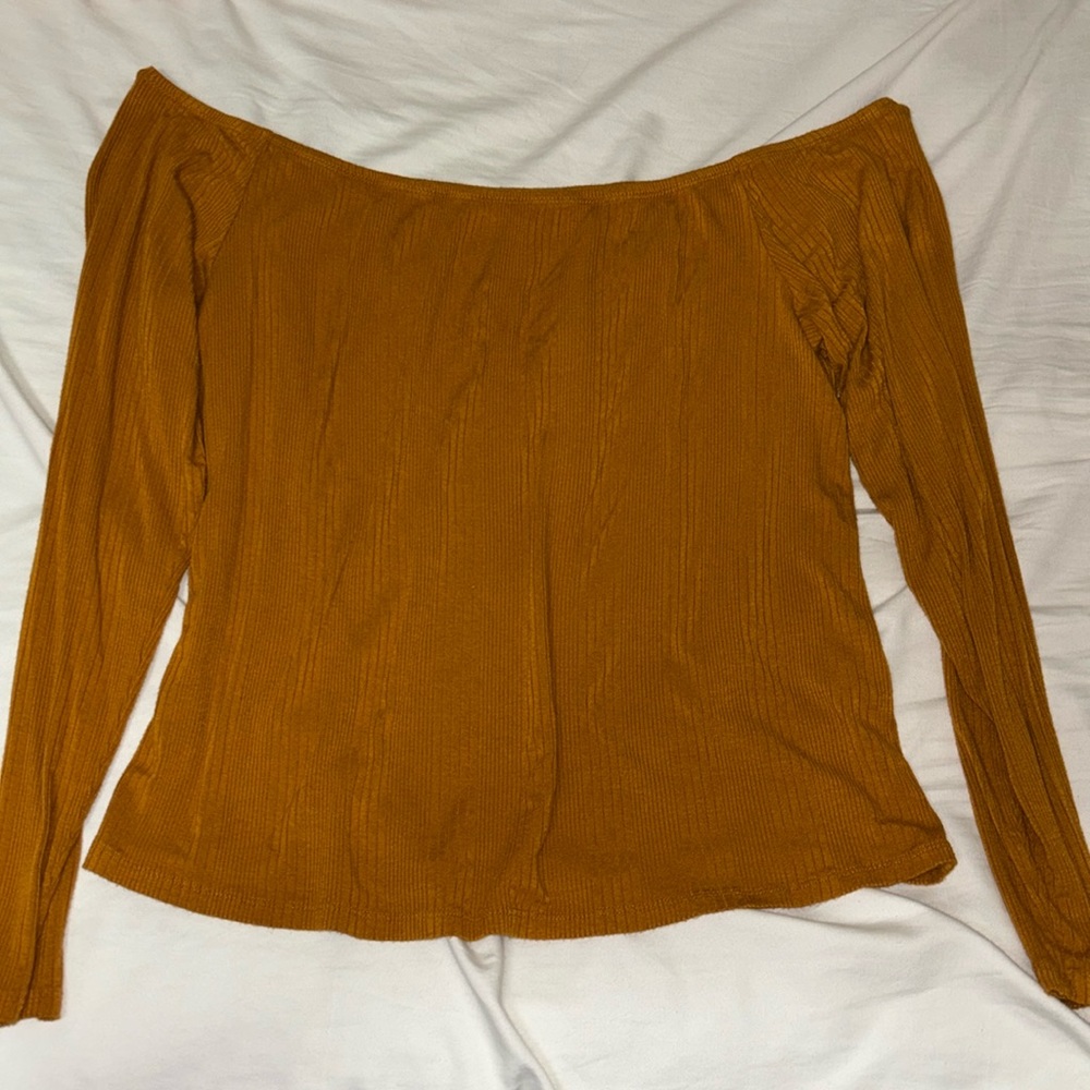 Mustard yellow XXXL top